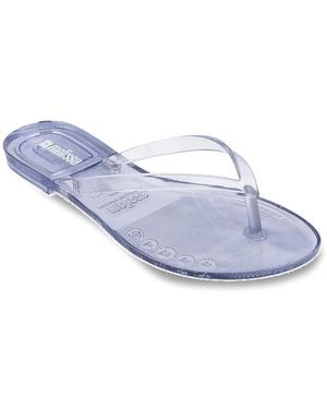 Melissa Harmonic Jelly Flip Flop Sandals - White
