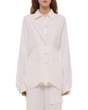 Helmut Lang Soft Cinched Shirt - White