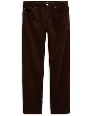 Alex Mill Slim Straight Fit Corduroy Pants - Brown