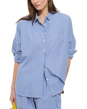 Alex Mill Jo Striped Cotton Shirt - Blue