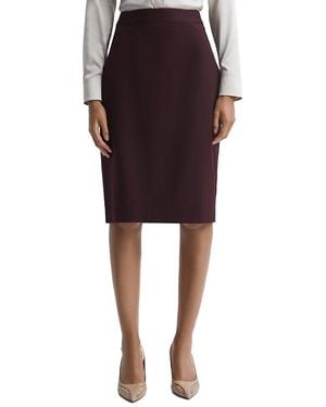 Reiss Jade Tailored Skirt - Black