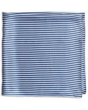 Rag & Bone Gail Striped Silk Scarf - Blue