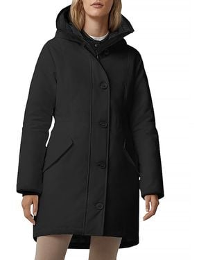 Canada Goose Rossclair Hooded Down Parka - Black