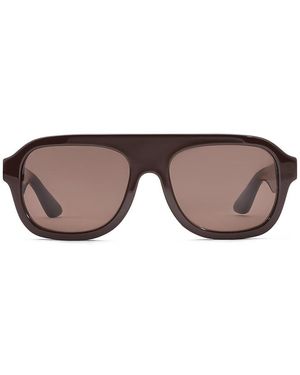 Heaven Mayhem Vittoria Glasses - Brown