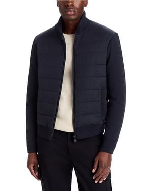 Save The Duck Lasse Mixed Media Jacket - Blue