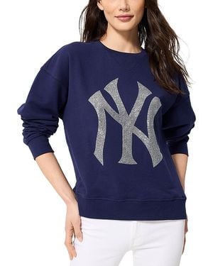 Terez Gemstone Logo Crewneck Sweatshirt - Blue