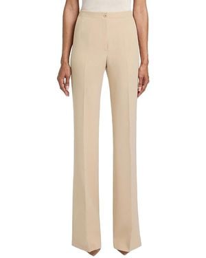 Santorelli Beth Mid-Rise Flared Pant - Natural