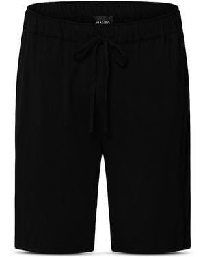 Hanro Night And Day Knit Shorts - Black