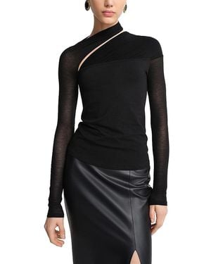 MARCELLA Zola Long Sleeve Top - Black