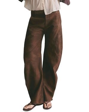 Free People Spotlight Faux Leather Pants - Brown