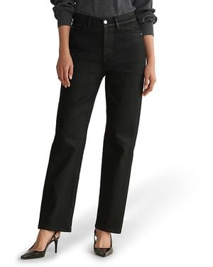 Warp & Weft Ase Stretch Straight Jeans - Black