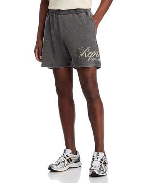 Represent Owners Club Logo Shorts - Black