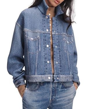 Rag & Bone Rb Miramar Mallow Trucker Jacket - Blue