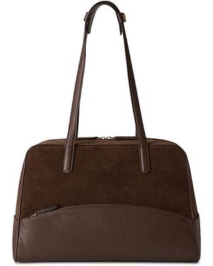 BY BANOO Core Collection 12 Hour Leather Duffel Bag - Brown