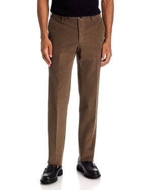 Slowear Incotex Finewale Stretch Corduroy Regular Fit Pants - Brown