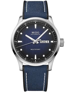 MIDO Multifort Iii Watch, 42Mm - Blue