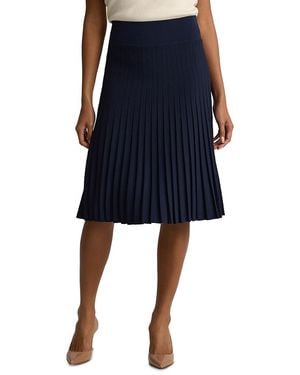 St. John Rivieracrep Knit Skirt - Blue