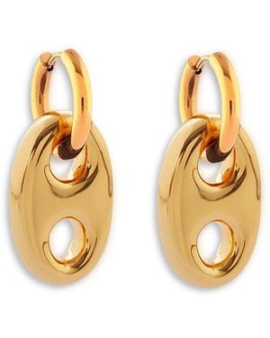 SANDRALEXANDRA Mariner Link Drop Earrings - Metallic