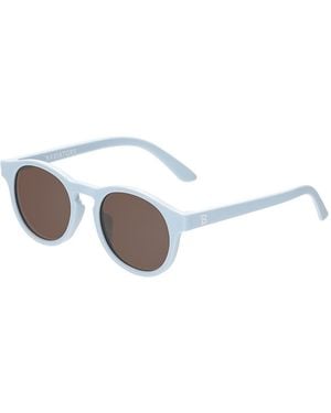 Babiators Keyhole With Amber Lenses Sunglasses - White