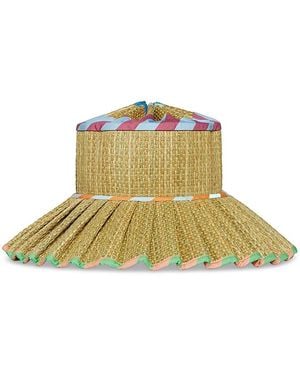Lorna Murray Luxe Capri Packable Straw Hat - Multicolor
