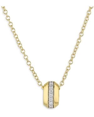 Phillips House 14K Affair Diamond Pendant Necklace, 16-18 - Metallic