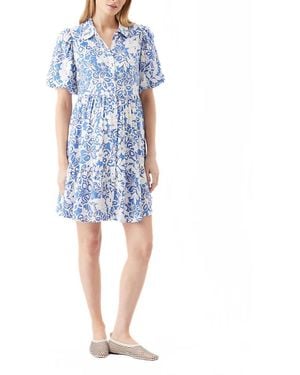 Ripe Maternity Nahla Linen Dress - Blue