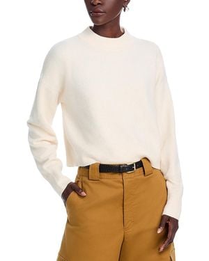 French Connection Vhari Crewneck Sweater - White