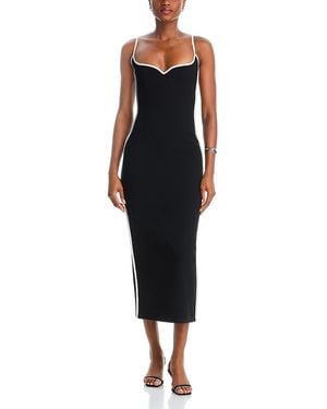 Paris Georgia Basics Heart Midi Dress - Black