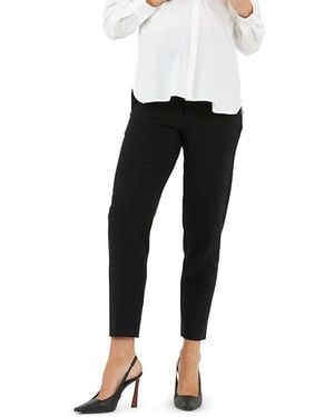 Ripe Maternity Alexa Classic Straight Leg Crop Pant - Black