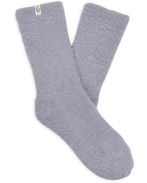 UGG Teddy Cozy Crew Socks - Gray