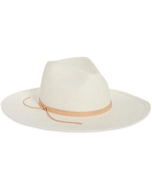 Hat Attack Jill Xl Panama Straw Hat - White