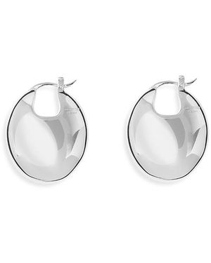 LIE STUDIO Erin Mookaite Hoop Earrings - Metallic