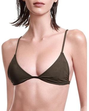 SKYLER SWIMWEAR Vi Bikini Top - Black