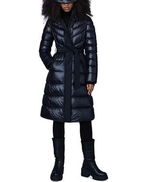 Mackage Coralia Hooded Down Puffer Coat - Black