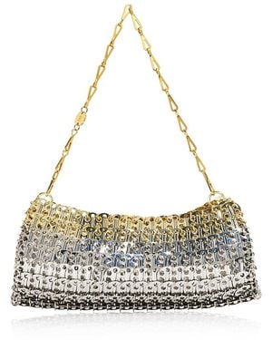 Rabanne 1969 Skyline Clutch - Metallic