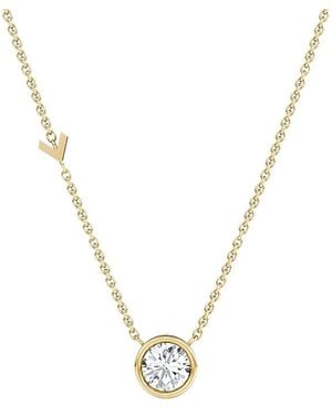 Vrai Arrow Station Necklace - Metallic