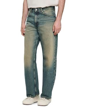 Sandro Faded Baggy Jeans - Green