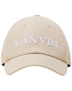Lanvin Cotton Cap - Natural