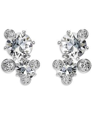 Swarovski Constella Crystal Stud Earrings - Metallic