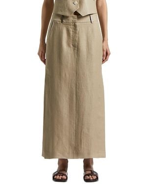 Peserico Long Skirt - Natural