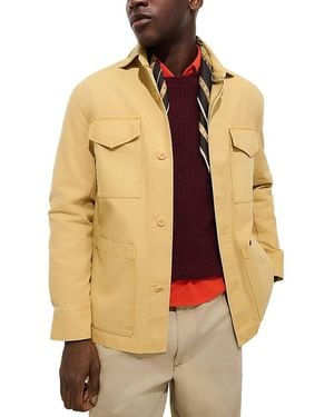 Alex Mill Garment Dyed Cotton Canvas Chore Jacket - Natural