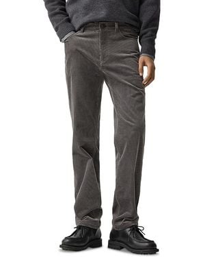 Theory Standard Relaxed Fit Crosby Cord Pants - Black