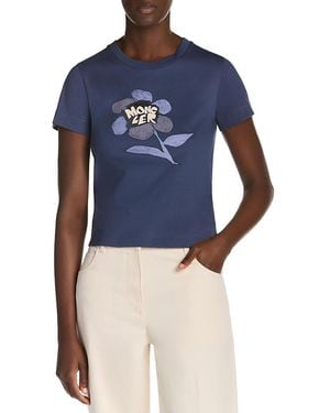 Moncler Short Sleeve Tee - Blue