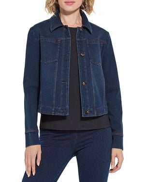 Lyssé Classic Denim Jacket - Blue