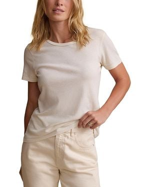 Jenni Kayne Cotton Slim Crewneck Tee - Multicolor