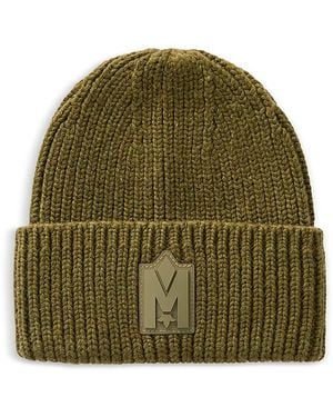 Mackage Jude-Wz Cuffed Knit Hat - Green
