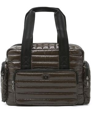 Think Royln Voyager Quilted Travel Bag - Black