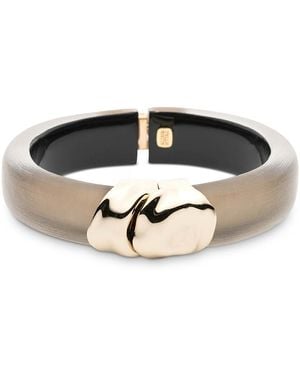 Alexis Molten Hinge Bracelet - Black