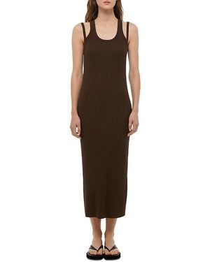 Helmut Lang Racer Strap Maxi Dress - Brown