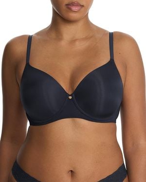 Natori Cloud Comfort Back Smoothing T Shirt Bra - Blue